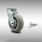 Service Caster 6 Inch SS Thermoplastic Rubber Swivel Caster with Roller Bearing and Swivel Lock SCC-SS30S620-TPRRD-BSL - alternate 4